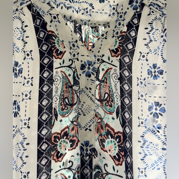 Black Rainn Paisley Print Dress T-Shirt - Picture 3 of 7